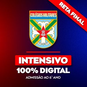 Preparatório Intensivo 100% Digital para Colégios Militares do Exército (6º ano)